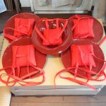 祭礼・行列神祇調度品　修理　陣笠