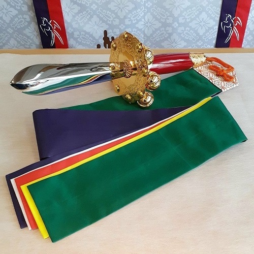 鉾先舞鈴・五色絹