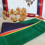 神楽鈴・五色絹